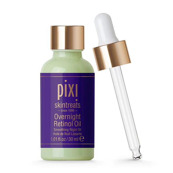 Pixi Overnight Glow Serum 30ml Exfoliating Brightening Serum with 10% Glycolic Acid and Vitamins