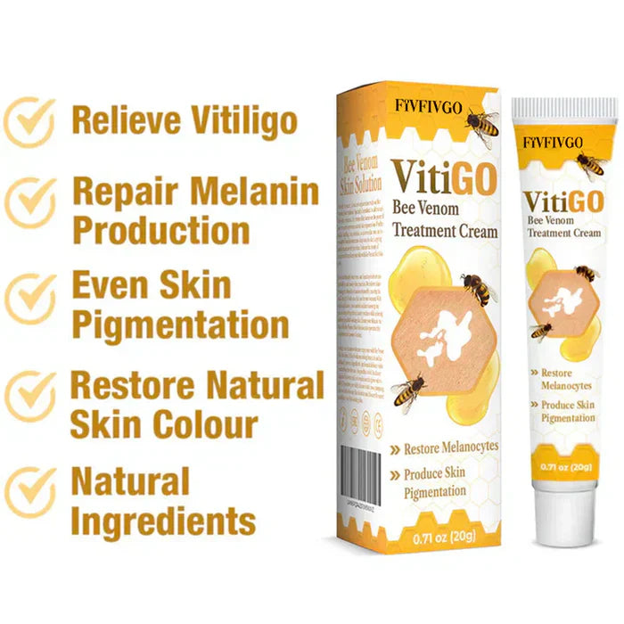 VitiGO" Revitalizing Bee Venom Cream – Natural Skin Restoration & Vitality