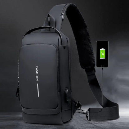 Multifunction Anti-Theft USB Charging Crossbody Shoulder Bag – Style Meets Security