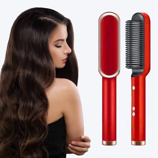 Hair Straightener Brush & Styler
