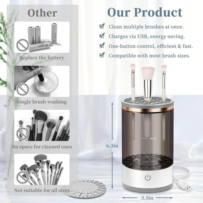 Electric Makeup Brush Cleaner & Dryer