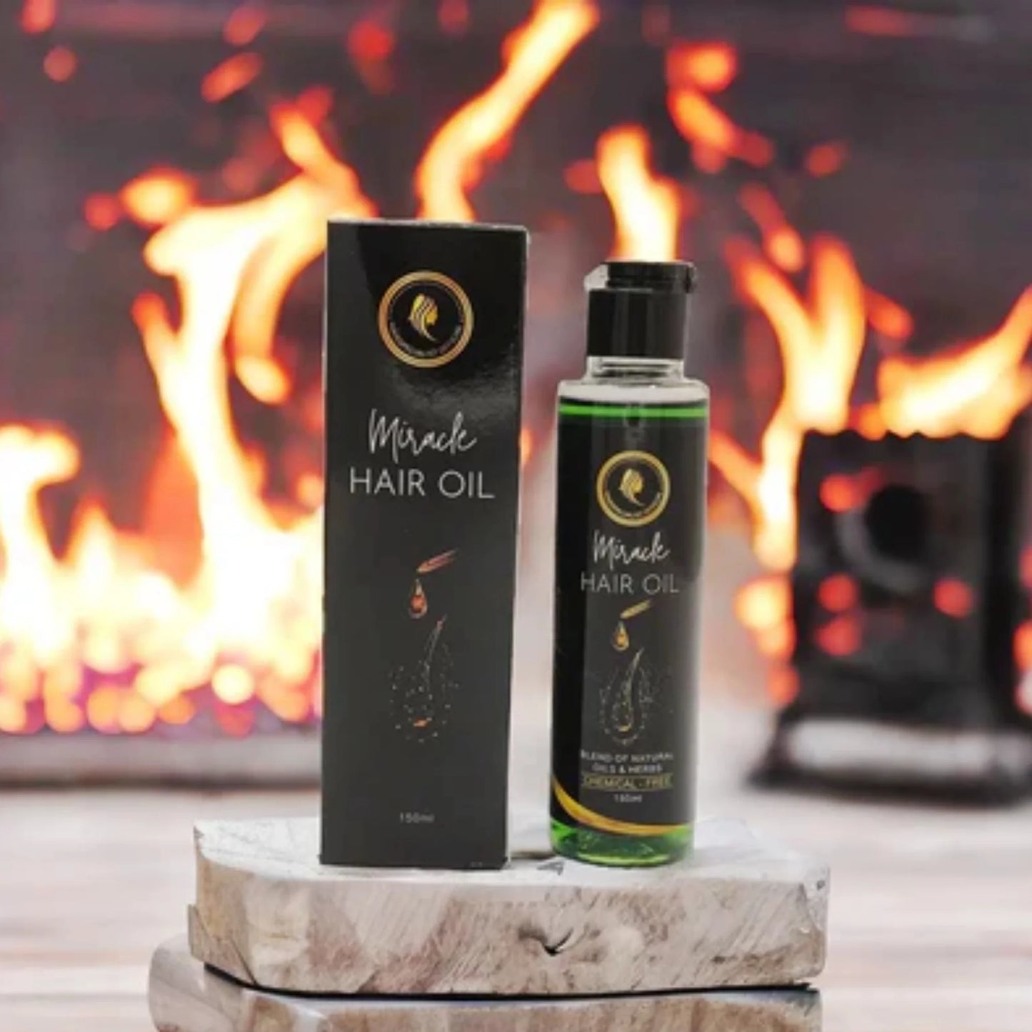 Miracle Herbal Hair Oil 150ml  Hair Growth, Strengthening & Shine Formula