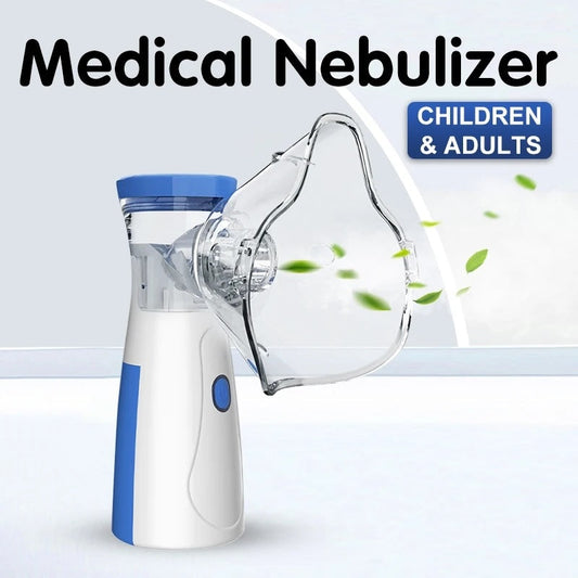 Portable Rechargeable Nebulizer Machine – Breathe Easy, Anytime & Anywhere
