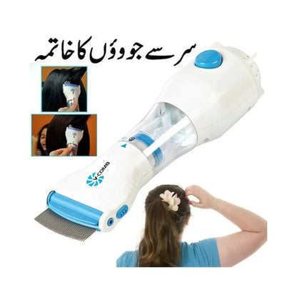 Electric V-Comb Anti Lice Machine – Safe & Chemical-Free Solution