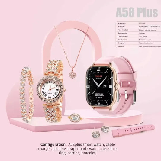 A58 Plus 6-in-1 Women’s Smartwatch