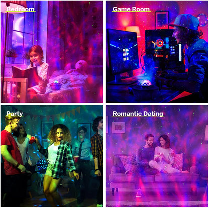 Galaxy Star Projector Lamp – Turn Your Room Into a Magical Universe