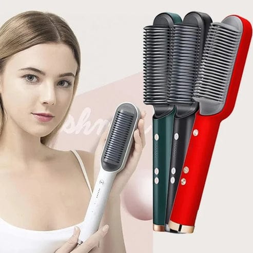 Hair Straightener Brush & Styler