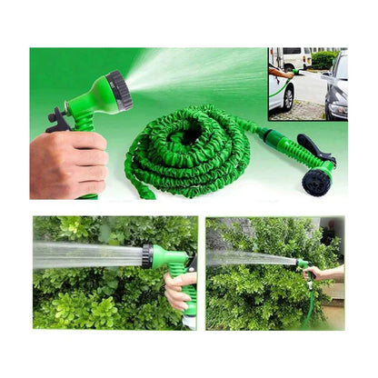 Expandable Hose Pipe with 7-Mode Nozzle – 100 FT