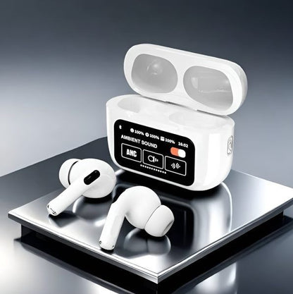 New Arrival Apple Airpods - A9 Pro  Wireless Earbuds with LCD Display