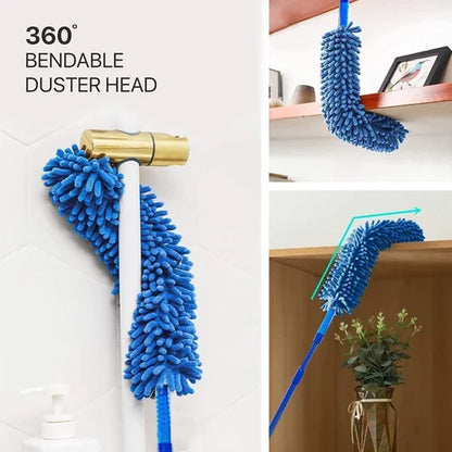 Microfiber Flexible Fan Duster