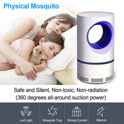 Portable USB Mosquito Killer Lamp – Silent & Eco-Friendly