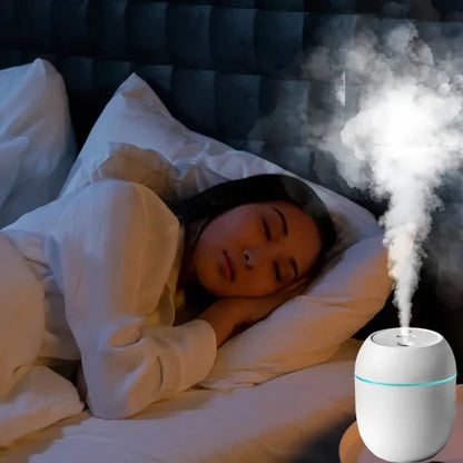 Humidifier with Warm LED Outline – Fresh Air & Relaxing Glow