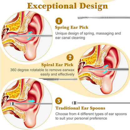 6 Pcs Ear Wax Removal Kit