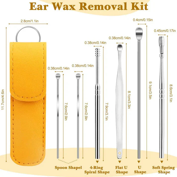 6 Pcs Ear Wax Removal Kit