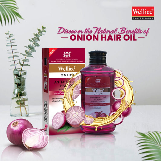 Original Wellice Oil Onion Anti Hair