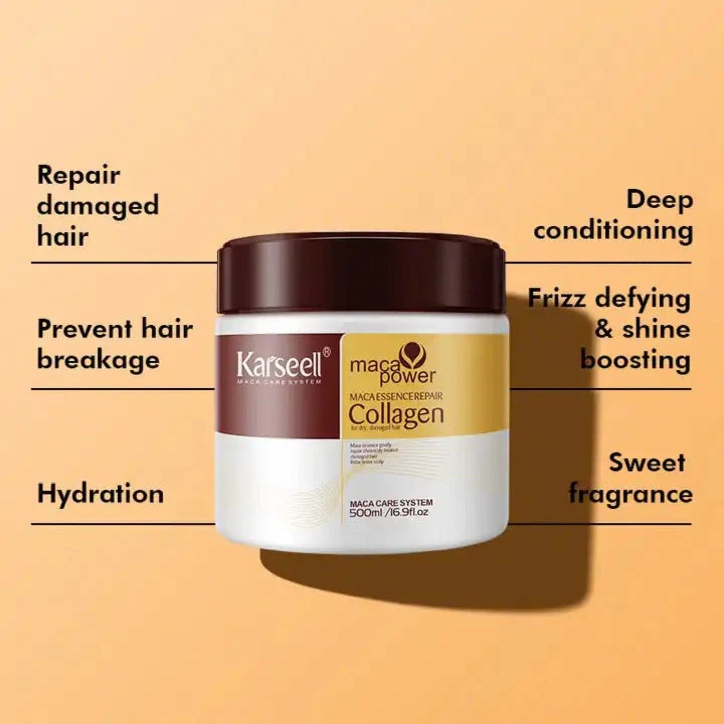 Karseell Collagen Deep Repair Hair Mask 500ml