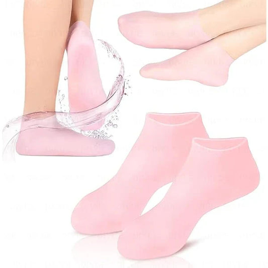 Reusable Moisturizing Silicone Socks – Soft, Smooth & Hydrated Feet