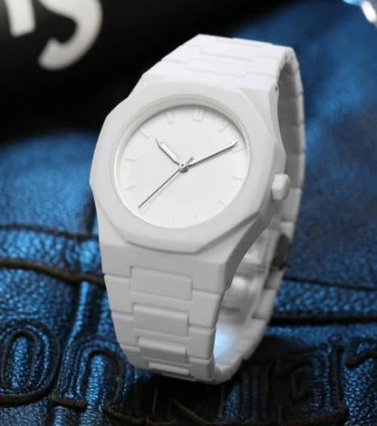 New Arriva White Arabic Aura Watch